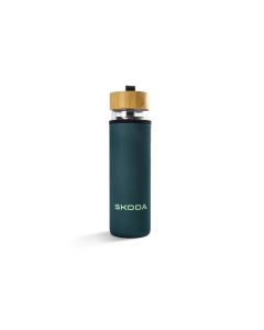 Glasflasche mit Neoprenbezug