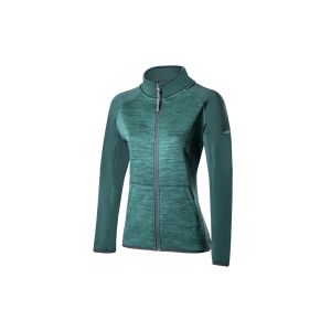  Sweatjacke Damen Emerald-Grün