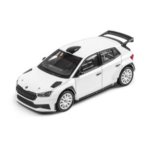  Modellauto Škoda Fabia RS Rally2 1:43 Weiß